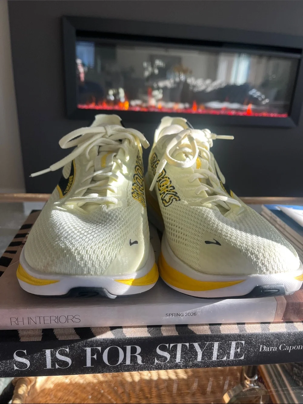 Brooks Hyperion 3 Men’s Running Shoes - Pale Yellow/Yellow